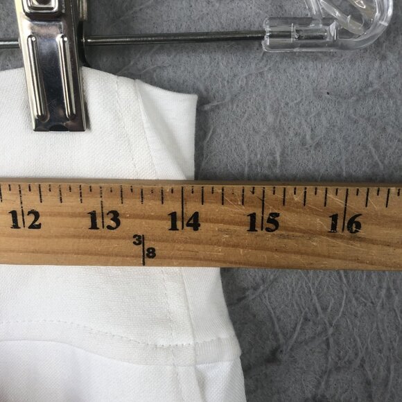 Anarkh Utopia Pants Womens Medium White Linen Jogger High Waist Made in USA - Picture 2 of 13